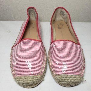 Franco Sarto Espadrille Flats A-Whip Sz 7.5M